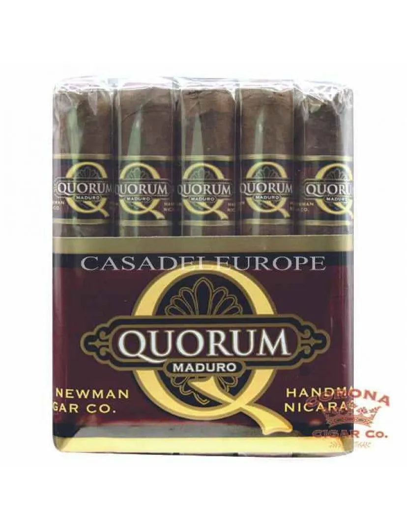 10 Quorum Maduro Robusto Cigars